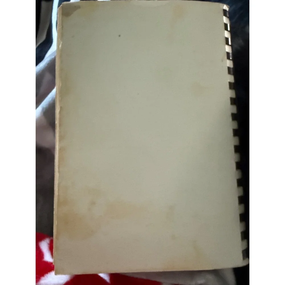 Vintage 1990 Ohio Agricultural Research Center Women's Club Cookbook Spiral Back